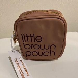 Stoney Clover Lane x Bloomingdale’s Little brown pouch
